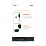 Wholesale 2 in 1 Power Micro USB V8/V9 House Charger (Orange PK)